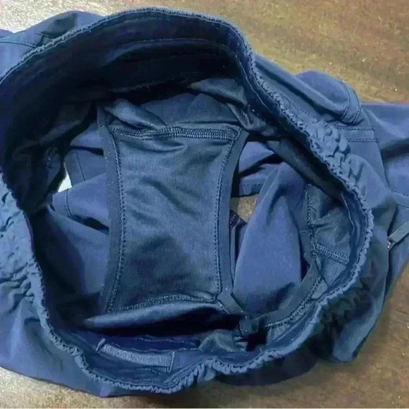 Lululemon navy track lined short - Picture 6 of 7